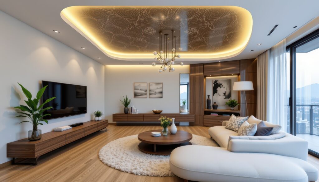Ceiling Design Ideas For Living Room