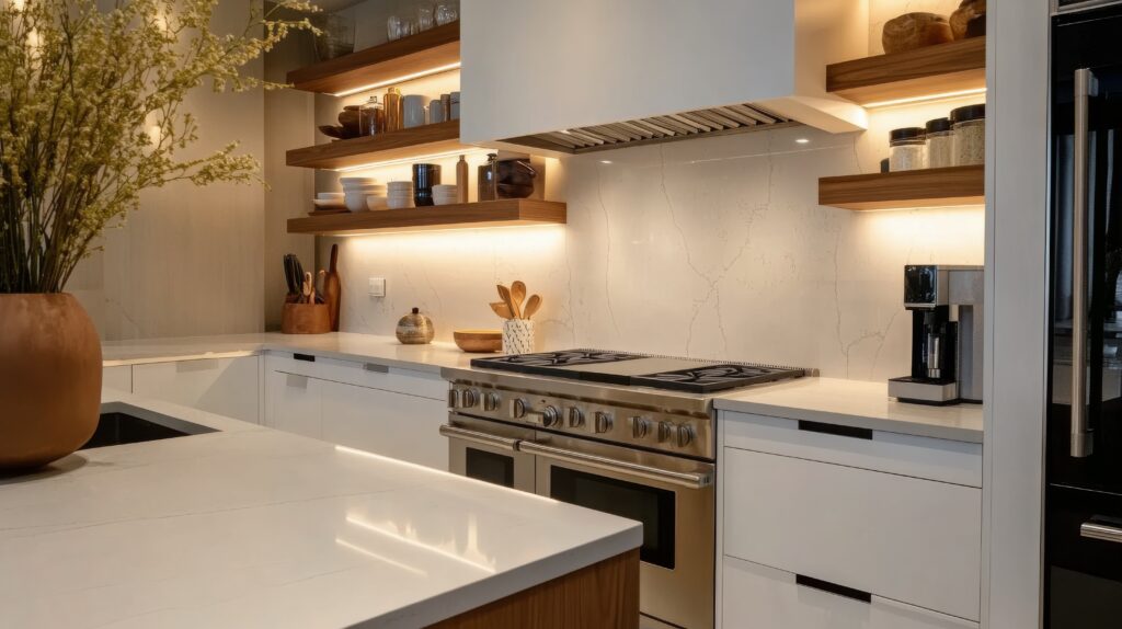 Above Cabinet Lighting Ideas
